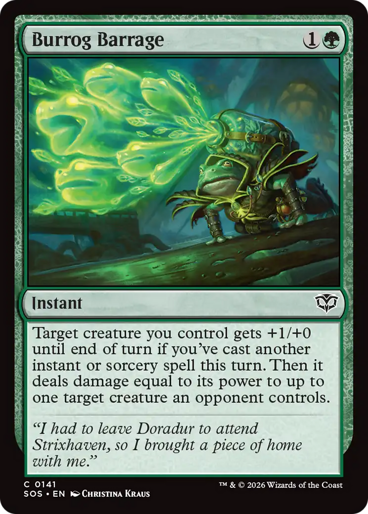 Burrog Barrage [SOS-141]