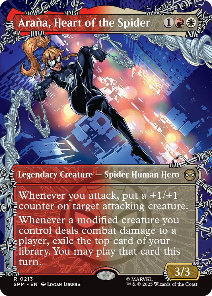 Araña, Heart of the Spider - Borderless - Showcase - Full Art [SPM-213]