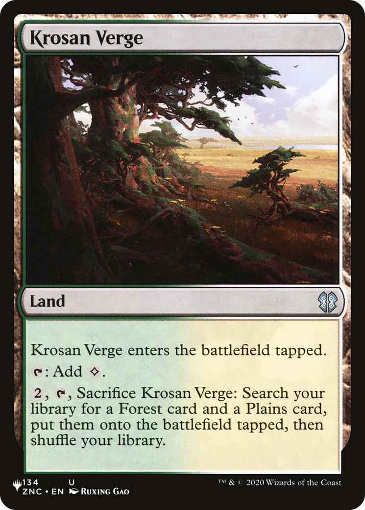Krosan Verge [PLST-ZNC-134]