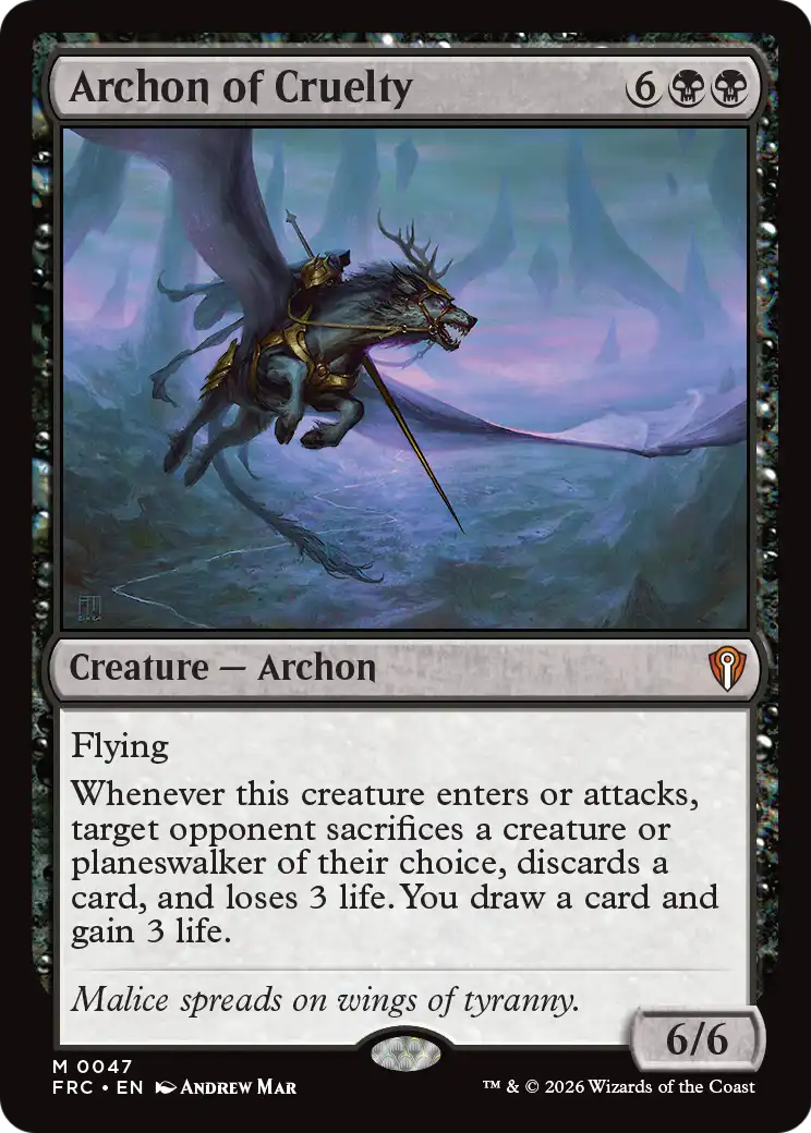 Archon of Cruelty [FRC-47]