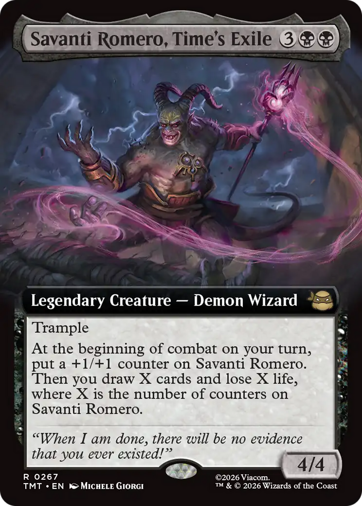 Savanti Romero, Time's Exile - Extended Art [TMT-267]