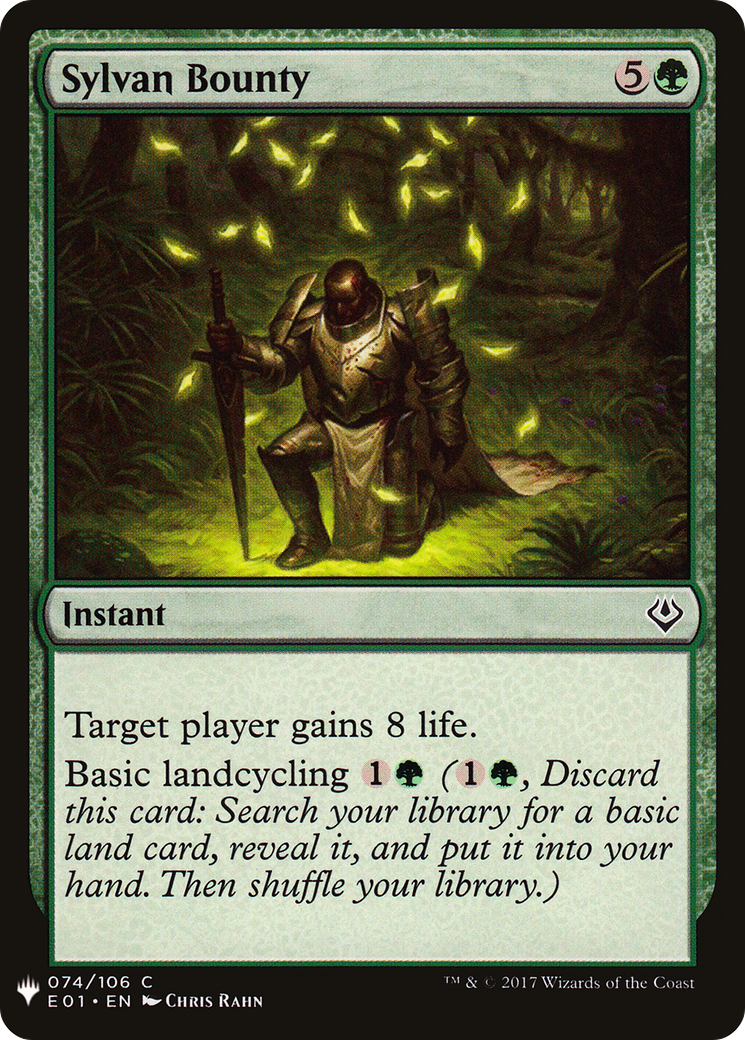 Sylvan Bounty [PLST-E01-74]
