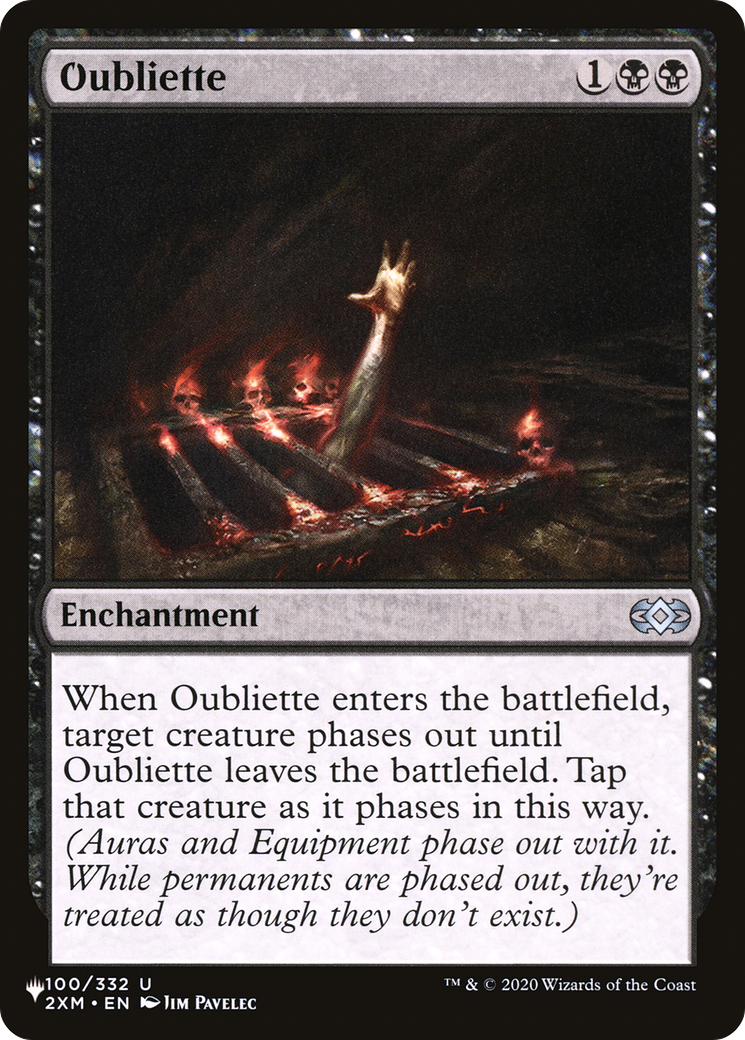 Oubliette [PLST-2XM-100]