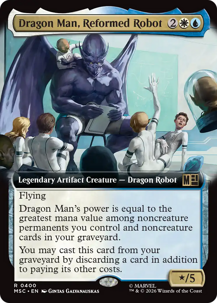 Dragon Man, Reformed Robot - Extended Art [MSC-400]