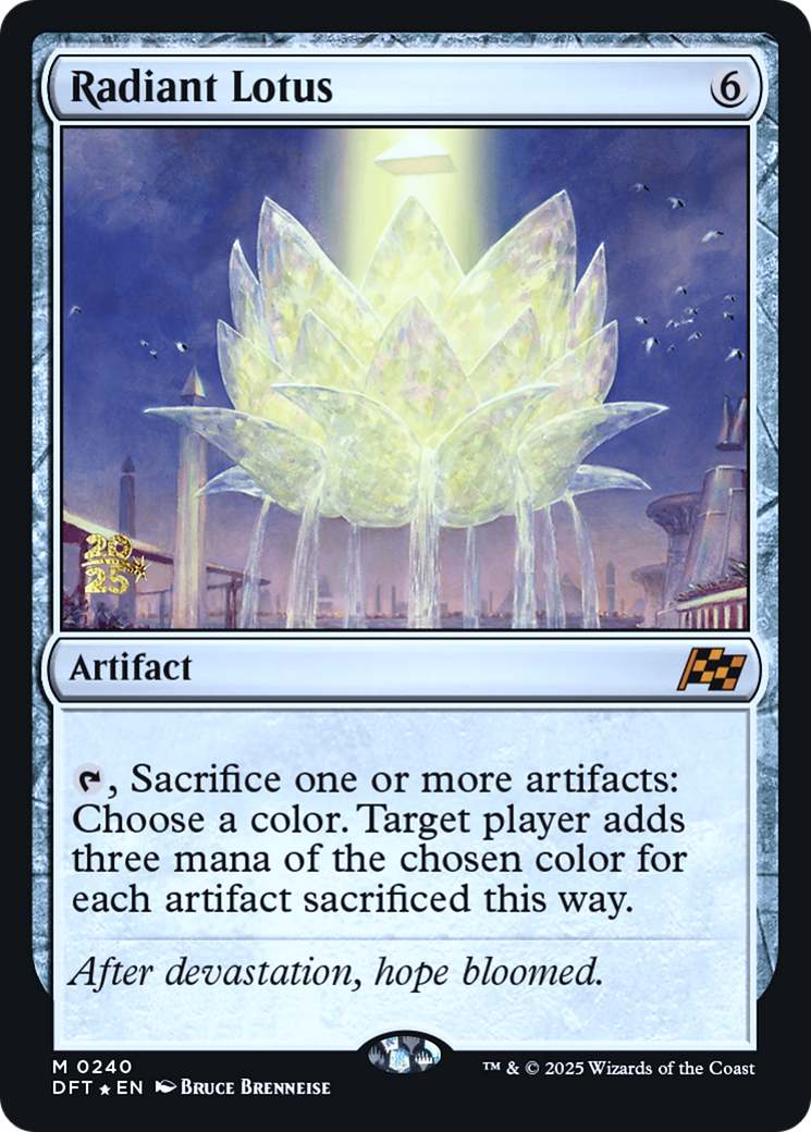 Radiant Lotus - Prerelease Promo [PDFT-240s]