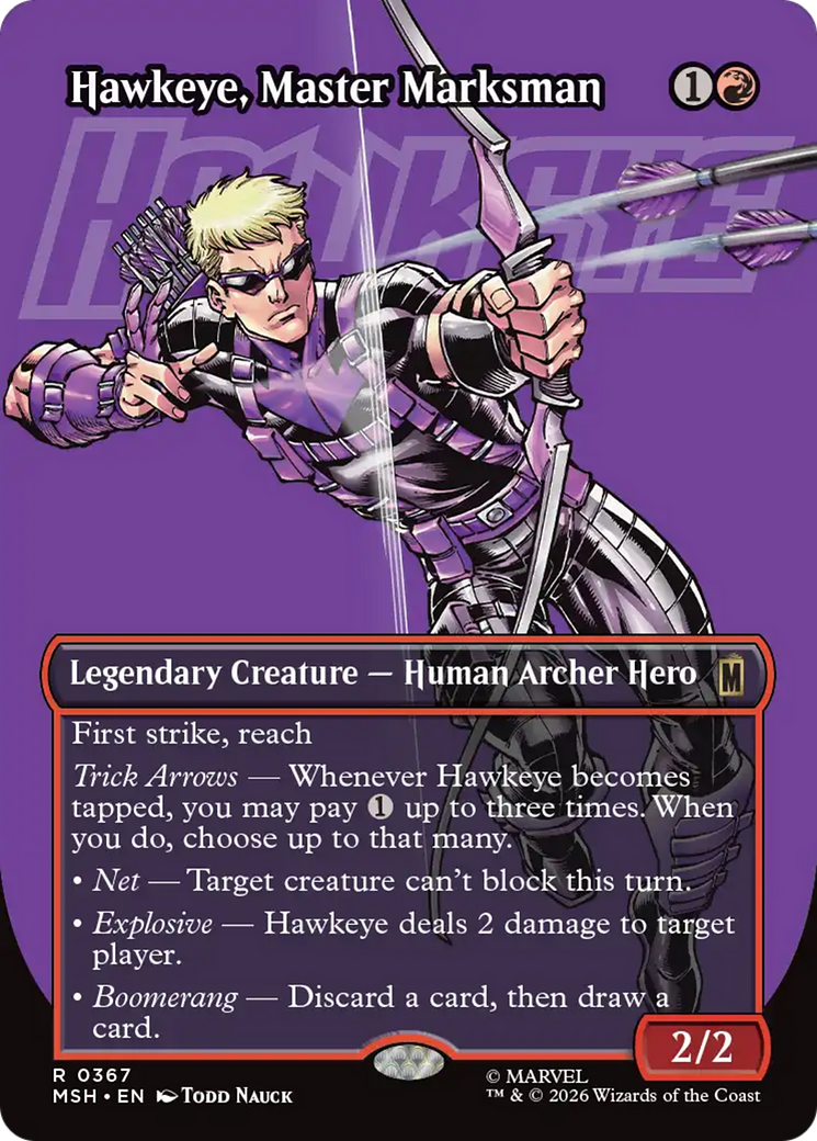 Hawkeye, Master Marksman - Borderless [MSH-367]