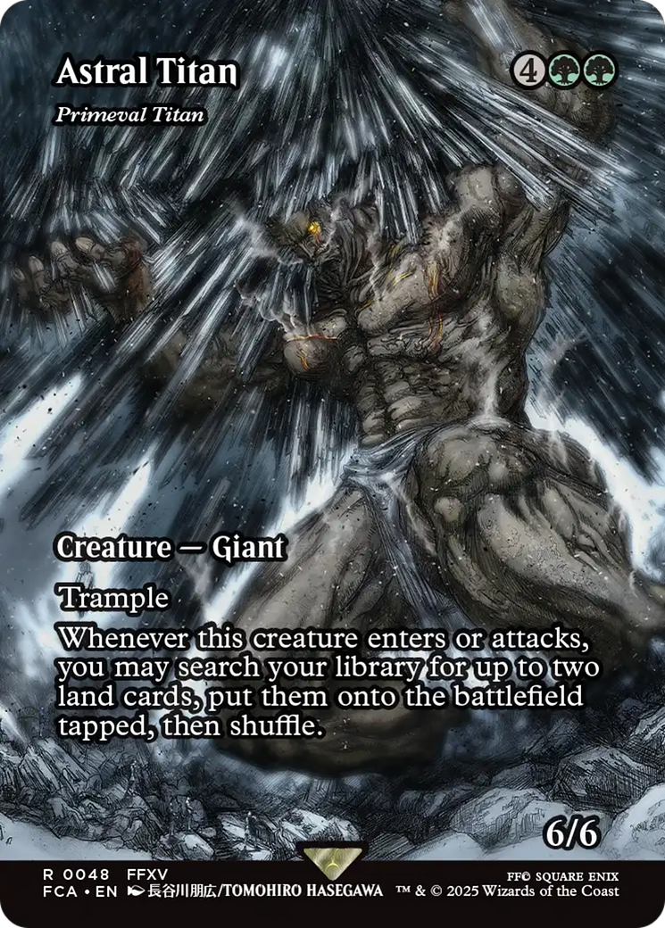 Primeval Titan - Borderless - Full Art [FCA-48]