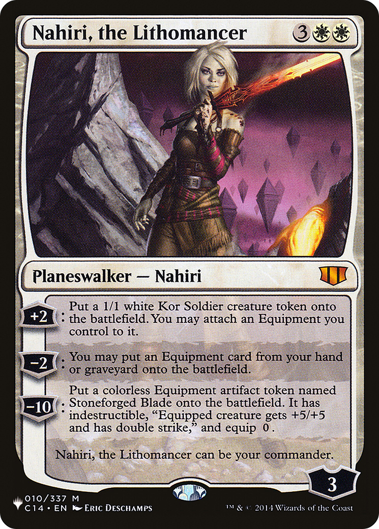 Nahiri, the Lithomancer [PLST-C14-10]