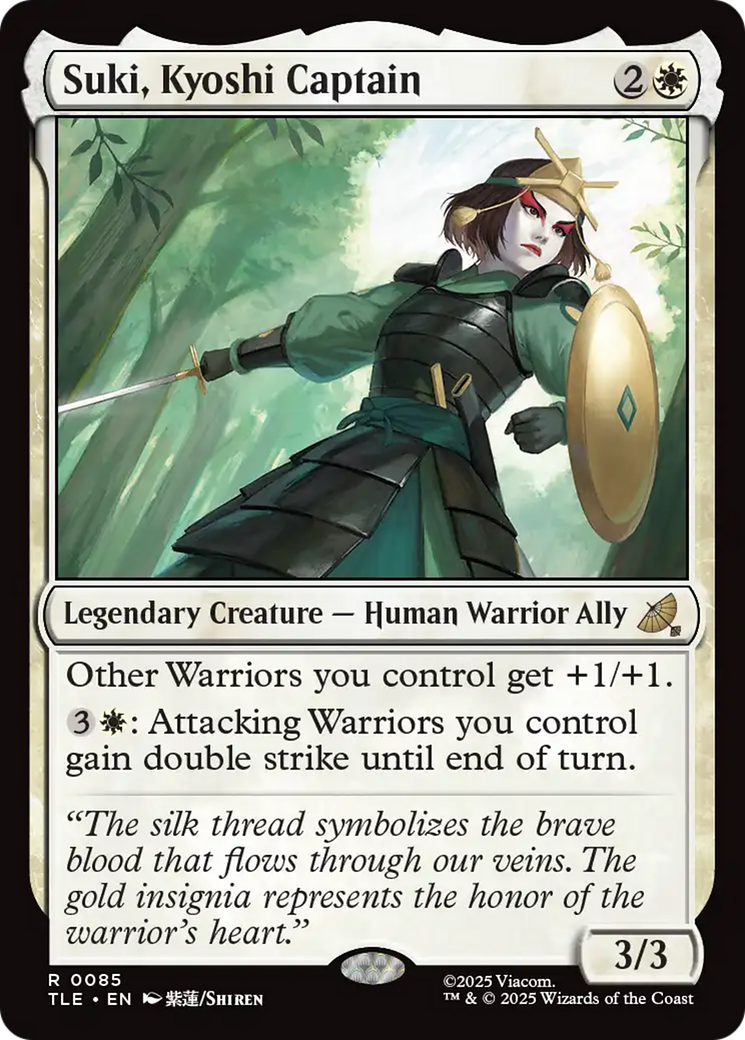 Suki, Kyoshi Captain [TLE-85]