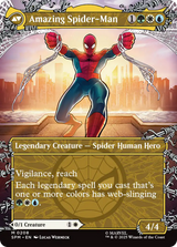 Peter Parker // Amazing Spider-Man - Borderless - Showcase - Full Art [SPM-208]