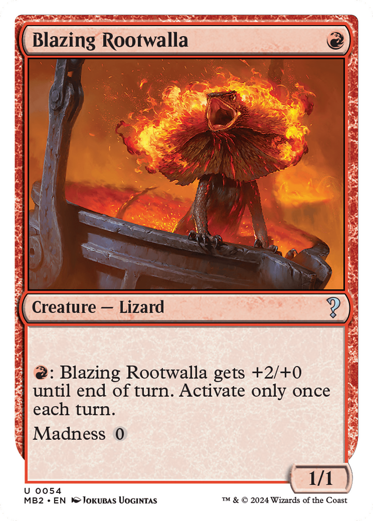 Blazing Rootwalla [MB2-54]