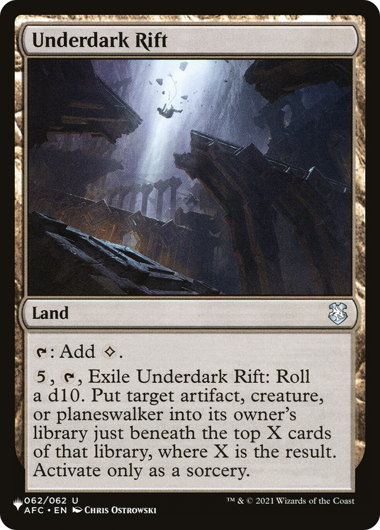 Underdark Rift [PLST-AFC-62]