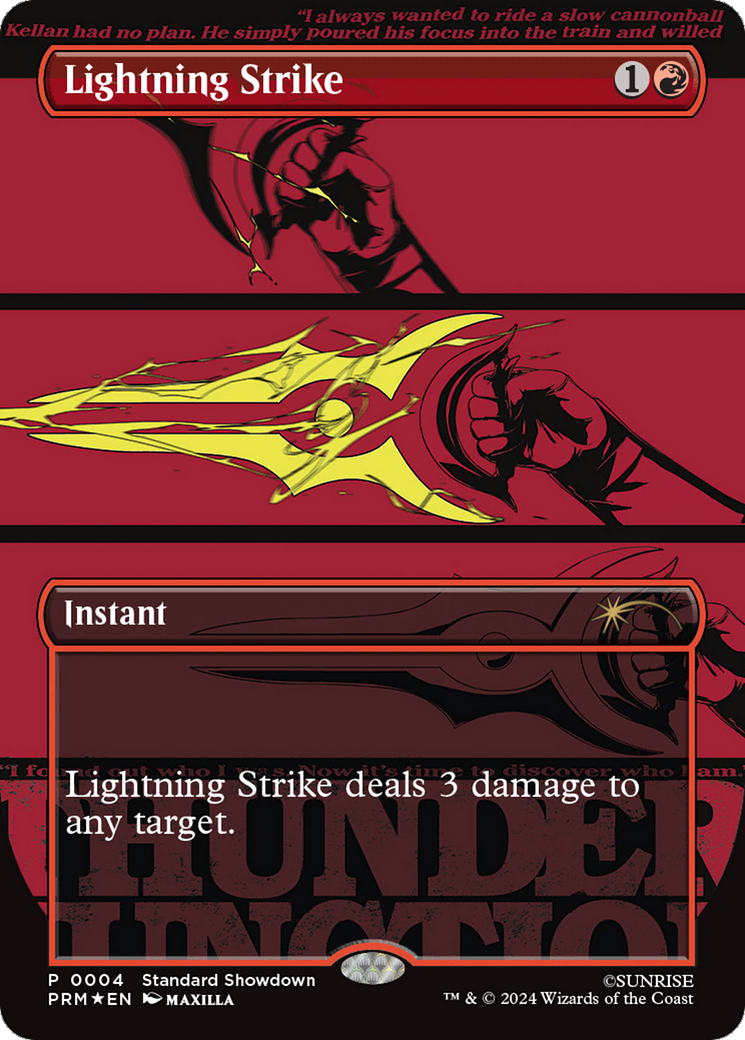 Lightning Strike - Borderless - Promo [PCBB-4]