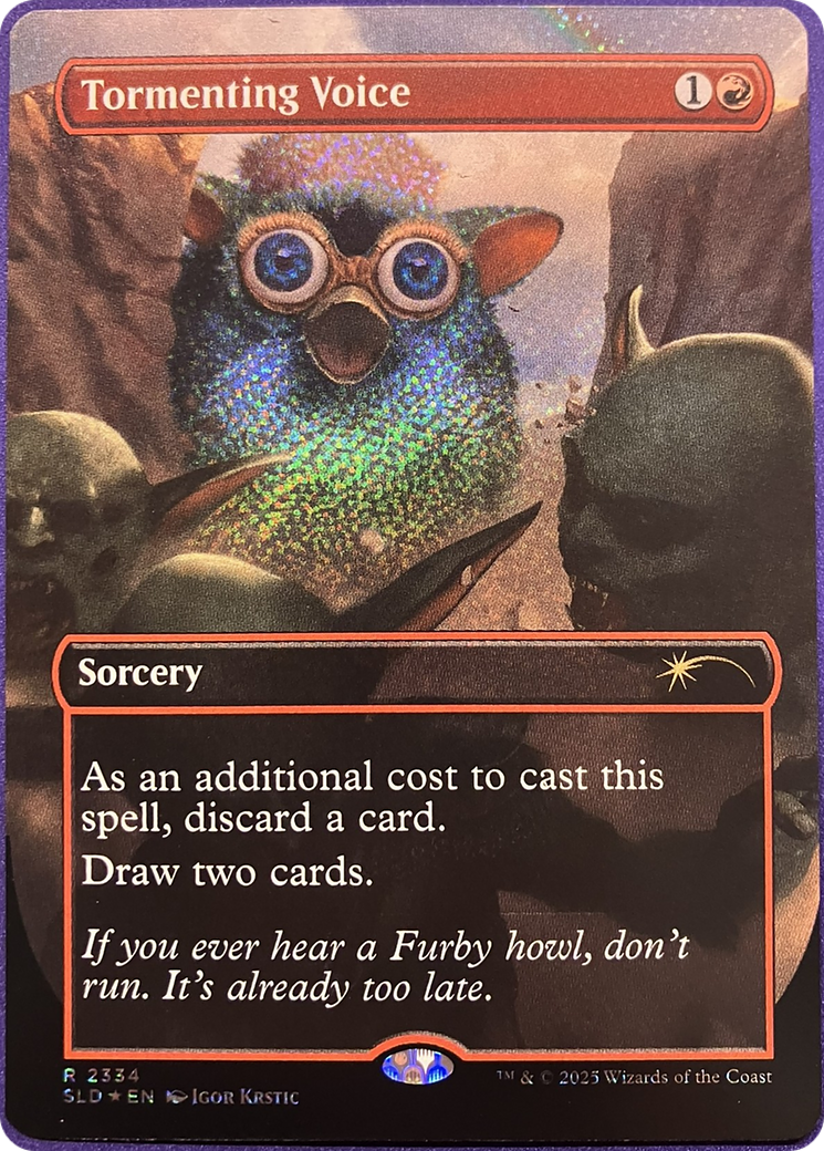 Tormenting Voice - Borderless - Full Art [SLD-2334]