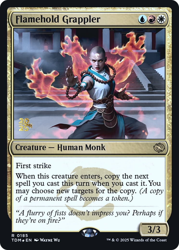 Flamehold Grappler - Prerelease Promo [PTDM-185s]