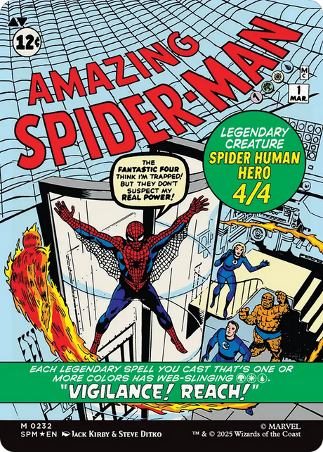 Peter Parker // Amazing Spider-Man - Borderless - Full Art [SPM-232]