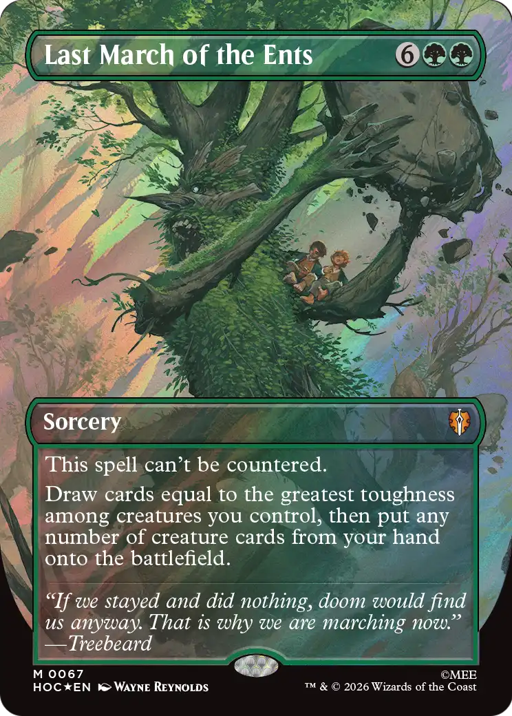 Last March of the Ents [HOC-67]