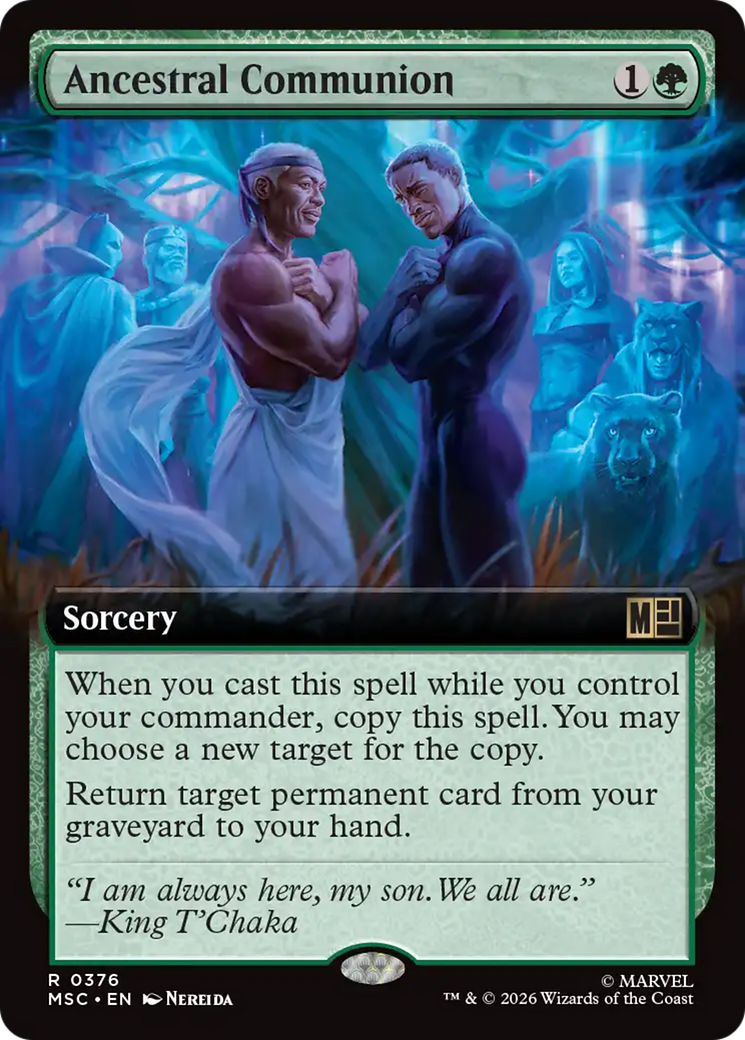 Ancestral Communion - Extended Art [MSC-376]