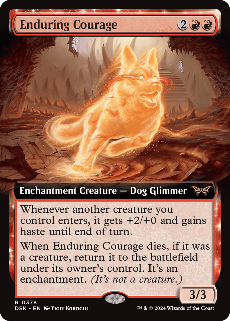 Enduring Courage - Extended Art [DSK-378]
