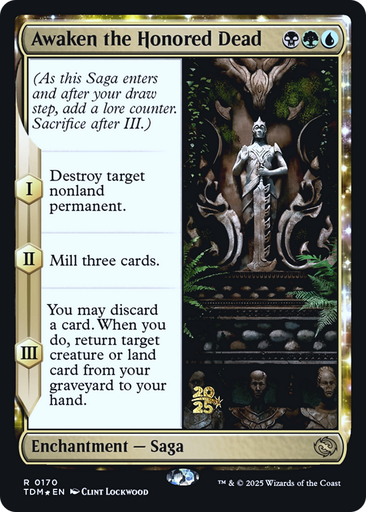 Awaken the Honored Dead - Prerelease Promo [PTDM-170s]