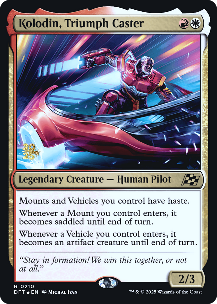 Kolodin, Triumph Caster - Prerelease Promo [PDFT-210s]