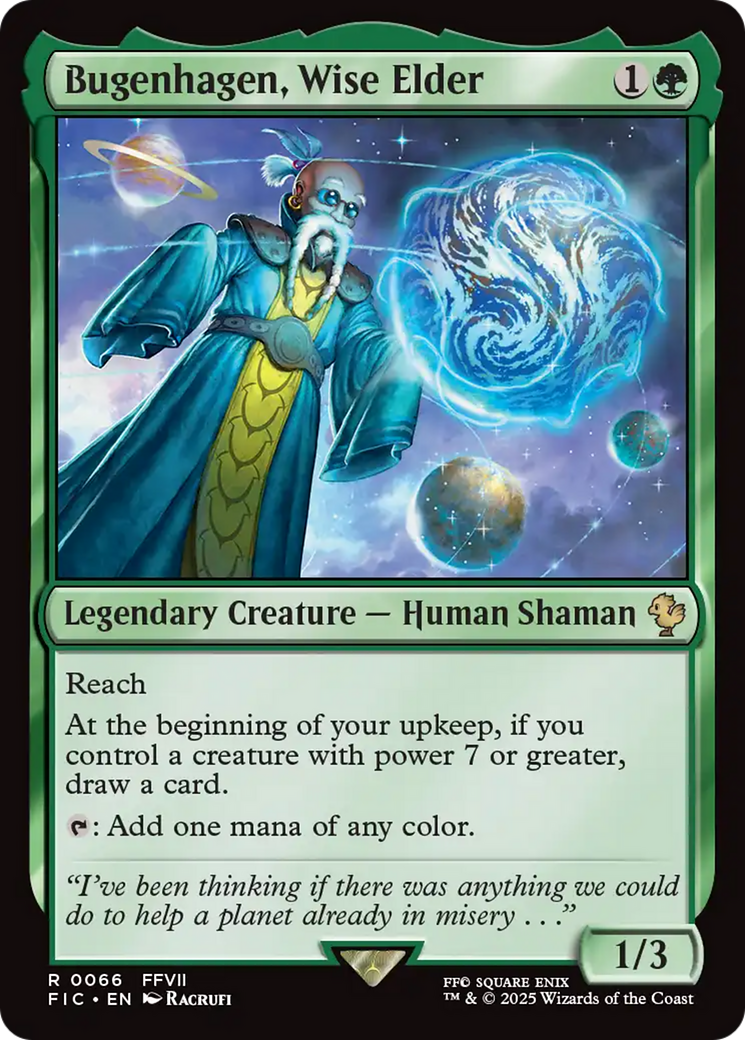Bugenhagen, Wise Elder [FIC-66]