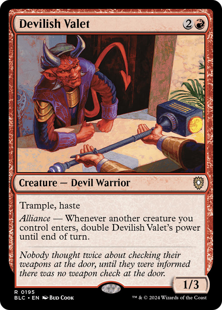Devilish Valet [BLC-195]