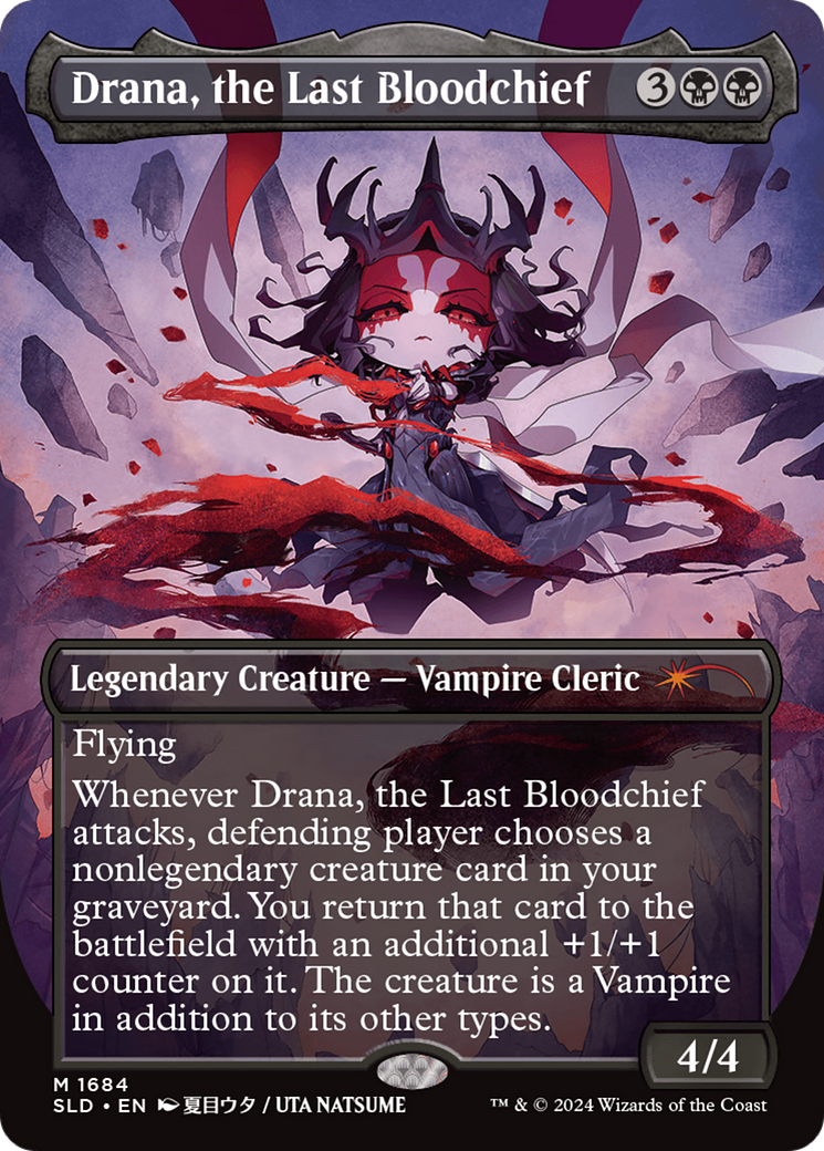 Drana, the Last Bloodchief - Borderless - Full Art [SLD-1684]