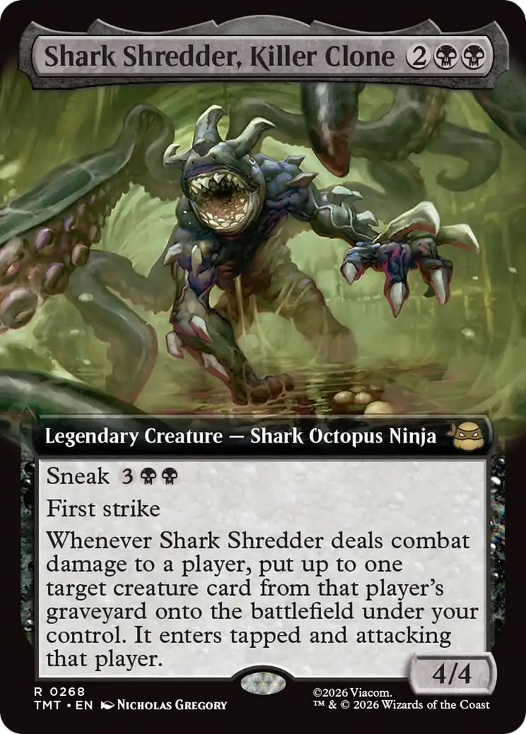 Shark Shredder, Killer Clone - Extended Art [TMT-268]
