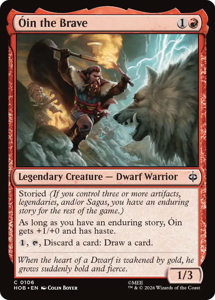 Óin the Brave [HOB-106]