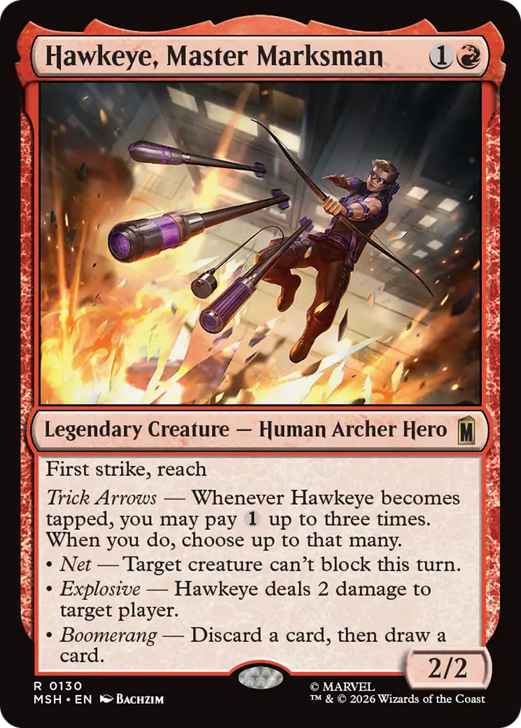 Hawkeye, Master Marksman [MSH-130]