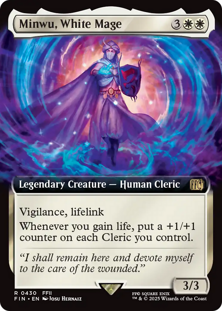Minwu, White Mage - Extended Art [FIN-430]