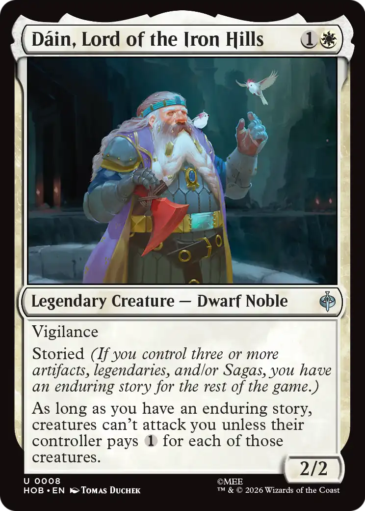 Dáin, Lord of the Iron Hills [HOB-8]