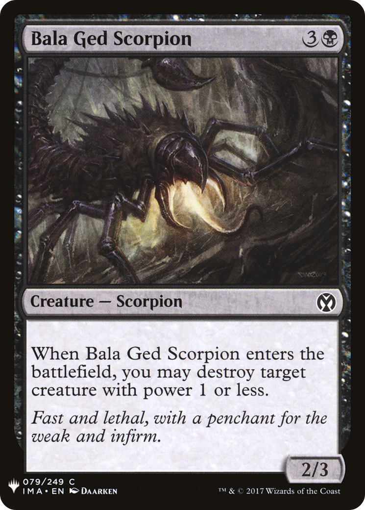 Bala Ged Scorpion [PLST-IMA-79]