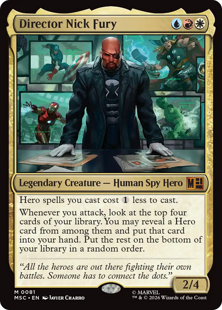 Director Nick Fury [MSC-81]