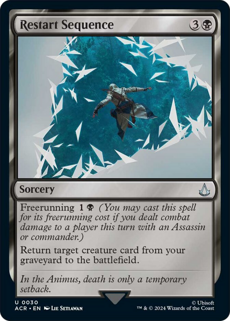 Restart Sequence [ACR-30]