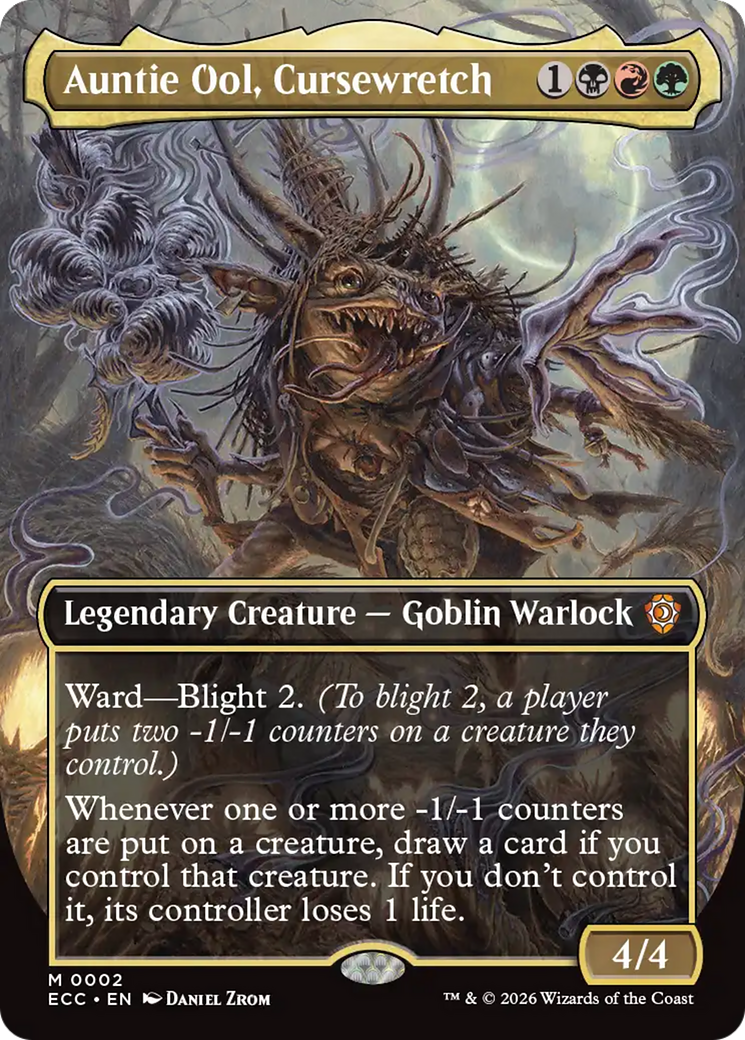 Auntie Ool, Cursewretch - Borderless - Full Art [ECC-2]