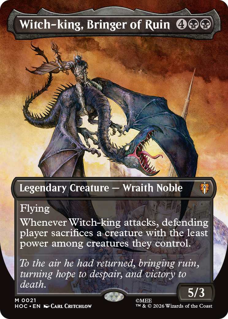 Witch-king, Bringer of Ruin [HOC-21]