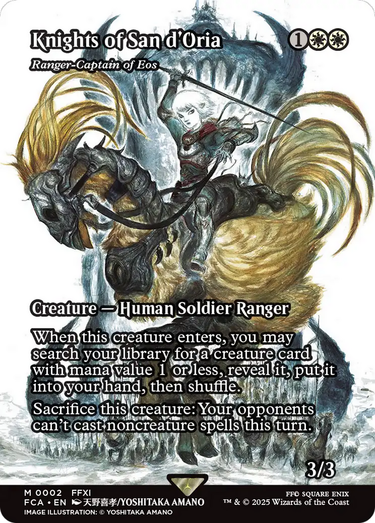 Ranger-Captain of Eos - Borderless - Full Art [FCA-2]