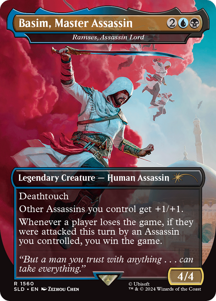 Ramses, Assassin Lord - Borderless - Full Art [SLD-1560]