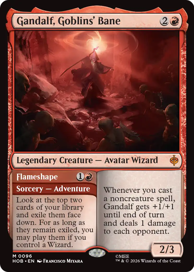 Gandalf, Goblins' Bane // Flameshape [HOB-96]