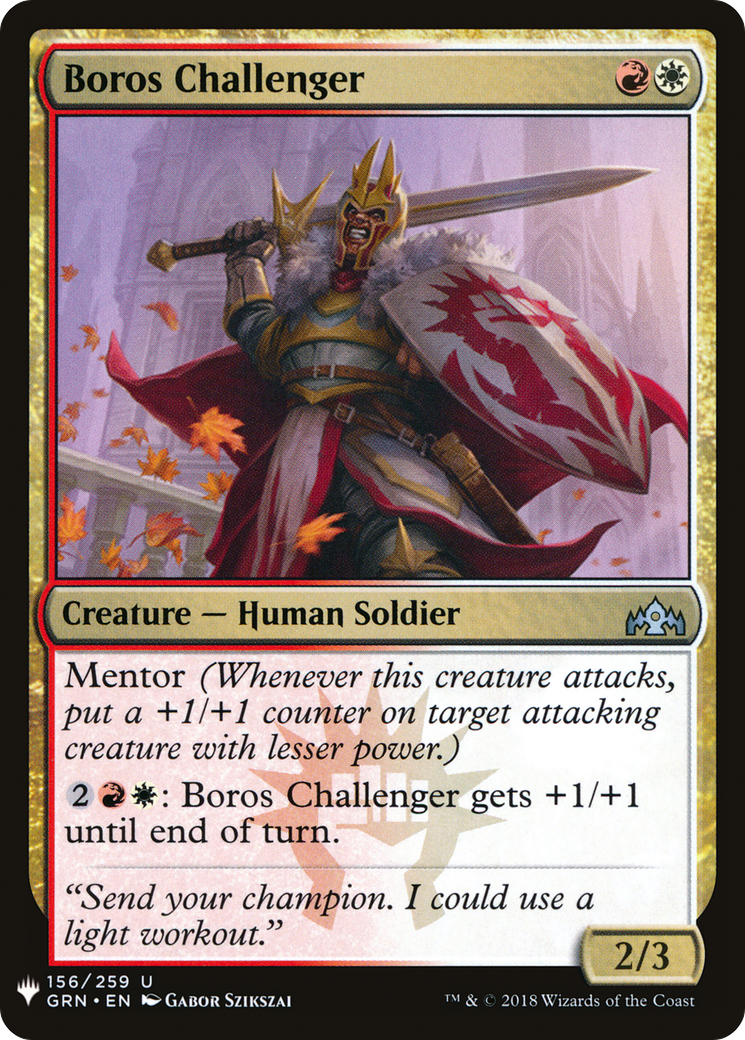 Boros Challenger [PLST-GRN-156]