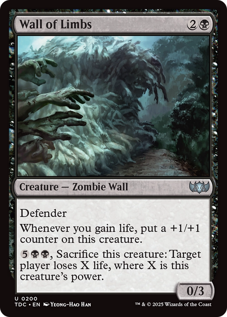 Wall of Limbs [TDC-200]