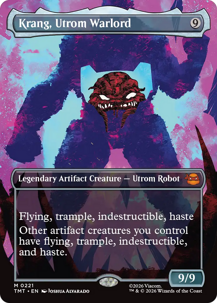 Krang, Utrom Warlord - Borderless [TMT-221]