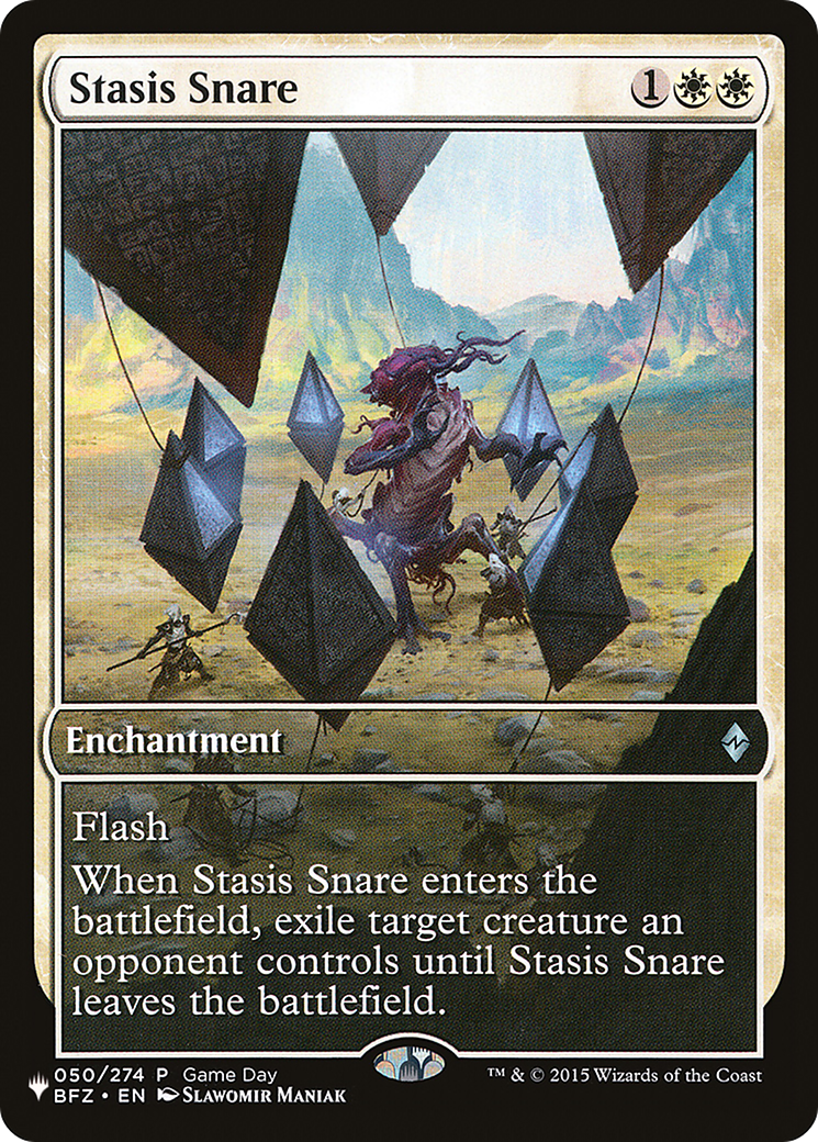 Stasis Snare - Full Art [PLST-BFZ-50]