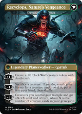 Garruk Relentless // Garruk, the Veil-Cursed - Borderless - Full Art [SLD-2169]