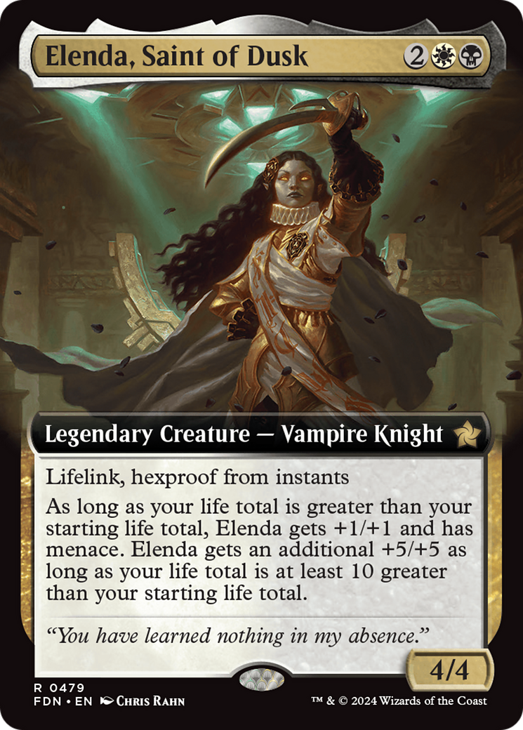 Elenda, Saint of Dusk - Extended Art [FDN-479]