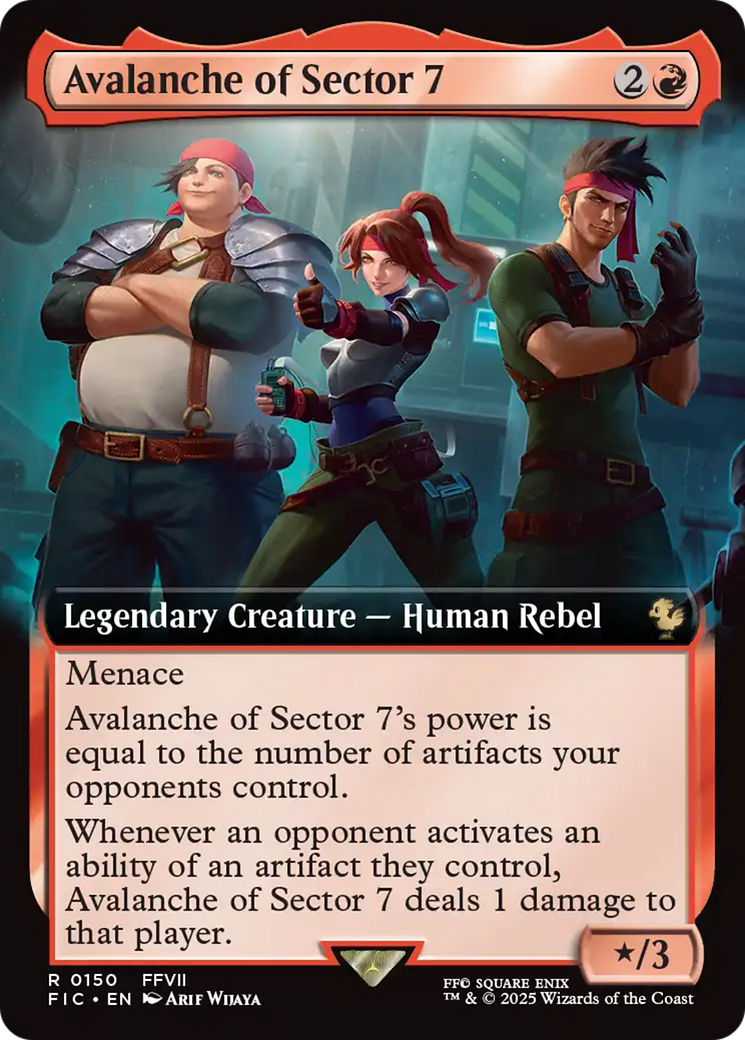 Avalanche of Sector 7 - Extended Art [FIC-150]