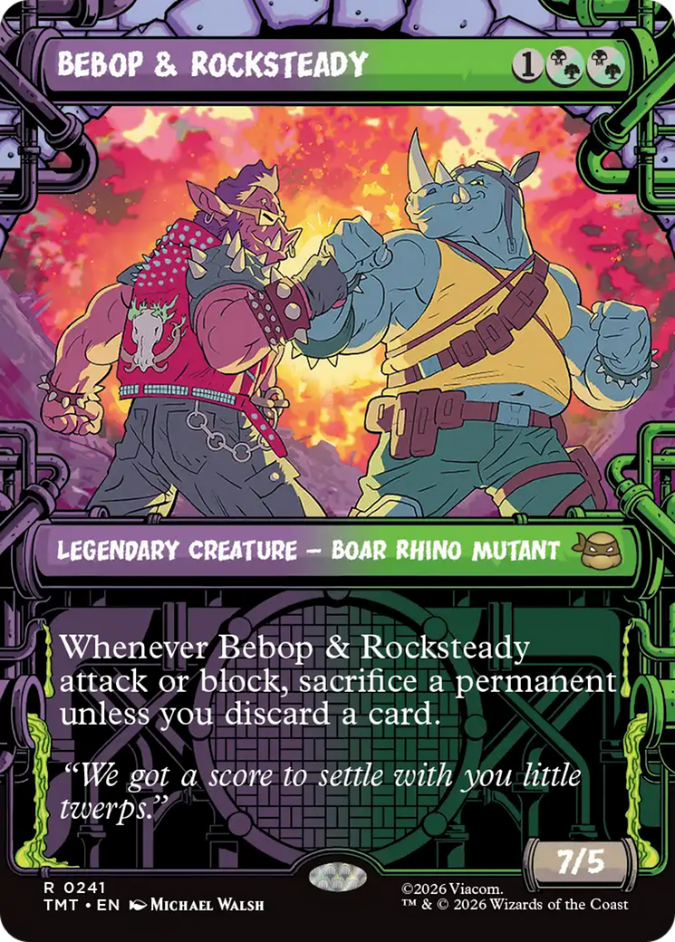 Bebop & Rocksteady - Borderless - Showcase [TMT-241]