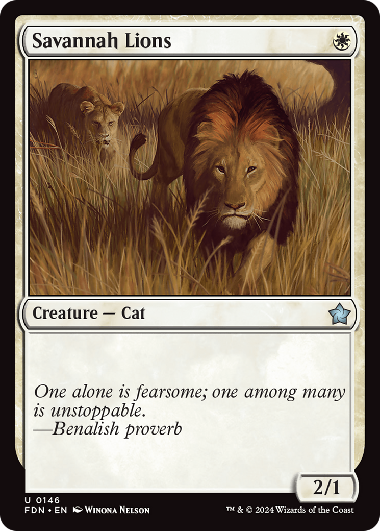 Savannah Lions [FDN-146]